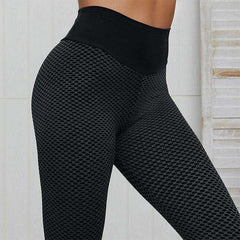 Fashion High Waist Elastic Push Up Ankle Length Seamless Women Leggings