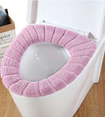 Image of Universal Warm Soft Washable Toilet Seat Cover