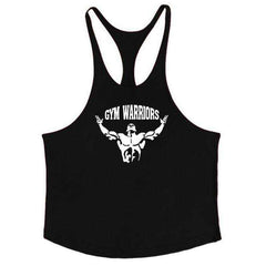 Men Anime Bodybuilding Cotton Stringer Tank Tops