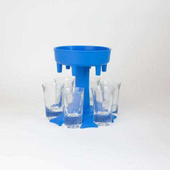6 Shot Glass And Dispenser