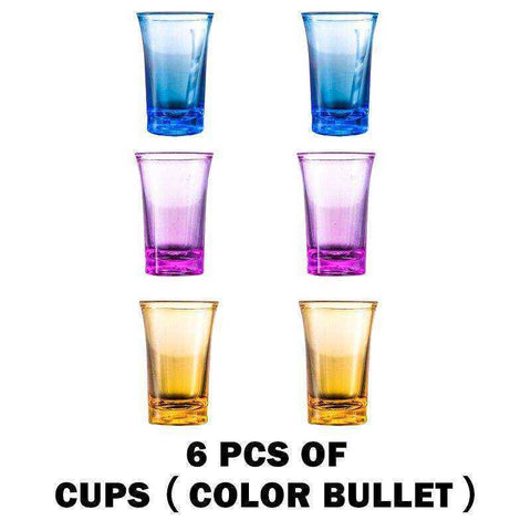 Image of 6 Shot Glass And Dispenser