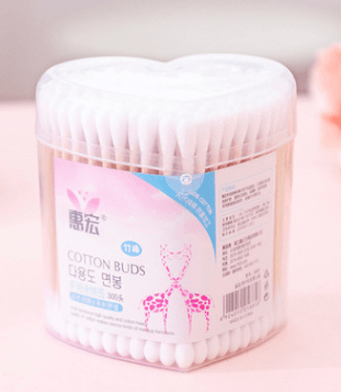 Image of Plastic-free Double Head Bamboo Cotton Buds