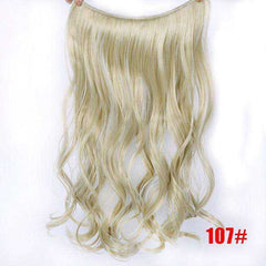 24 Inches Invisible Wire No Clips Hair Extension