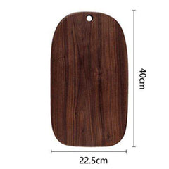 Real Wood Black Walnut Bread Sushi Pizza Chopping Board
