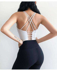 Women's Long Sleeve Gym Yoga Sports Fitness Workout T-shirt With Chest pad