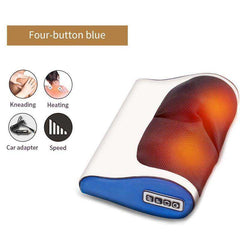 Infrared Cervical Neck Shoulder Back Body Shiatsu Electric Massage Heating Pillow