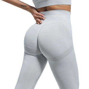 Slim High Waist Bubble Butt Push Up Seamless Fitness Women Pants and Leggings
