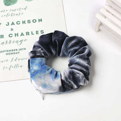 New Velvet Tencel Zipper Pocket Hairband Elastic  Accessories