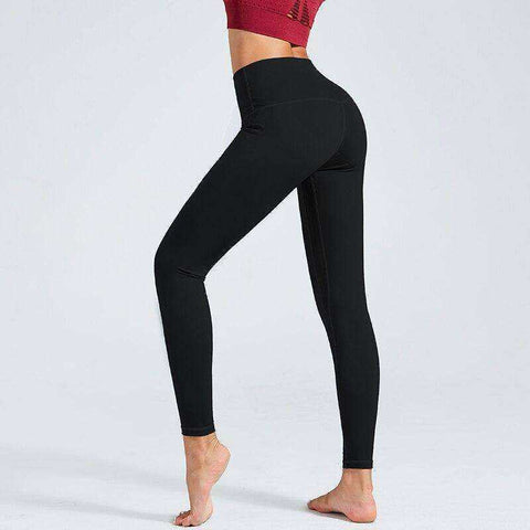 Image of New Women Nylon High Waist Workout Leggings