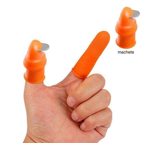 Image of Silicone Thumb Knife Finger Protector Vegetable Harvester