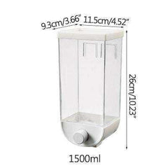 Wall-Mounted Multi-Grain Sealed Jars