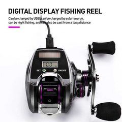Electronic Digital Display Baitcasting Fishing Reel Counter