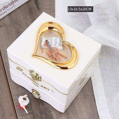 Classic Rotating Dancer Ballerina Piano Music Jewelry Box