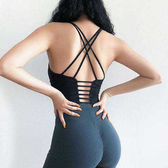 Women's Long Sleeve Gym Yoga Sports Fitness Workout T-shirt With Chest pad