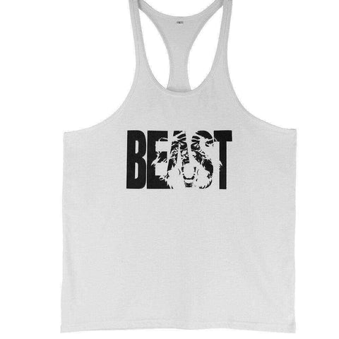 Image of Beast Aesthetic Bodybuilding Gym Workout Muscle Stringer