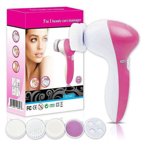 Image of 5 in 1 Face Cleansing Silicone Facial Brush