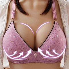 Fashion Sexy Comfortable Soft Push Up Anti-sag Bra For Women