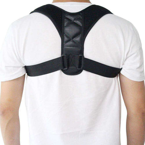 Image of Adjustable Back Posture Corrector Brace Support Belt