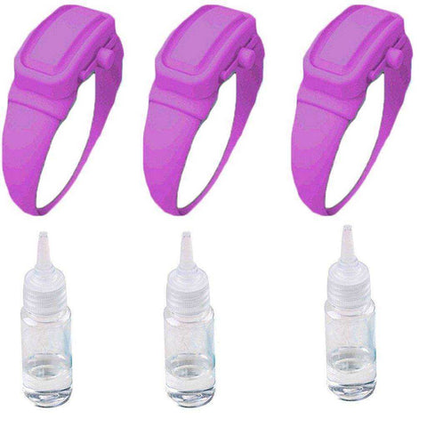 Image of In Stock Silicone Bracelet Wristband Hand Soap Dispenser