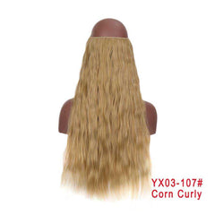 24 Inches Invisible Wire No Clips Hair Extension