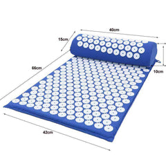 Relieves Stress Acupressure Massager Cushion Yoga Mat