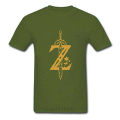 Men's Legend of Zelda Breath of The Wild 100% Cotton T-Shirt