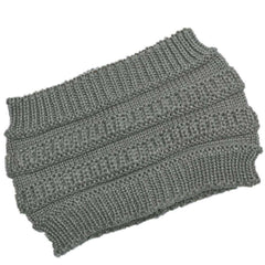 Winter Knitted Ponytail Beanies