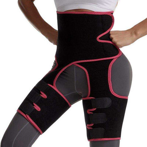 Image of Neoprene Thigh Shaper  Butt Lifter Compress Belt