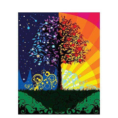DIY Framed Painting Four Seasons Tree For Home Adults Room Decoration