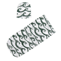 Baby Swaddle Blanket & Cap Newborn Cocoon Wrap
