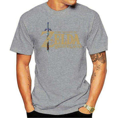 Men The Breath Of Wild Zelda Design T-Shirts