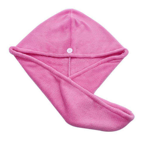 Image of Magic Microfiber Hair Fast Drying Dryer Towel Bath Quick Cap