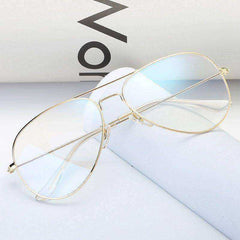 Aesthetic Aviator Blue Light Protecting Computer Glasses