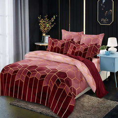 Diamond Lattice Duvet Cover Bedding Set