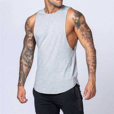 Image of Workout Mens Tank Top Vest Muscle Sleeveless Shirt Stringer Bodybuilding Singlets