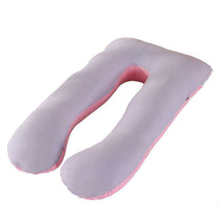 U Shape Pure Cotton Pregnant Full Body Support Pillow