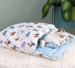 Removable Pet Bed Sleeping Bag