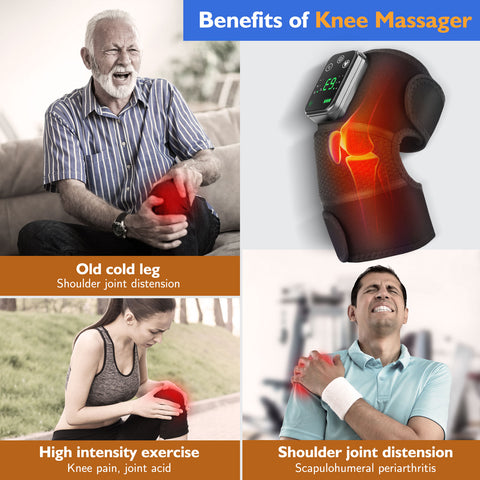 Image of Aesthetic Heated Knee Massager