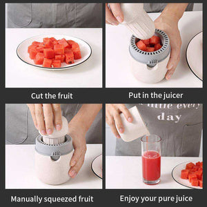 New Manual Juicer Portable 400ML Juicer for Lemon Fruit Squeezer