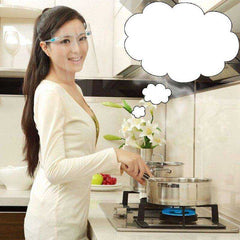 1Pcs Faceshield Transparent Full Face Cover Safety Protective Film