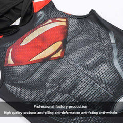 Superhero 3D Printing Bodybuilding Tank Top Men Sleeveless Hoodies Vest