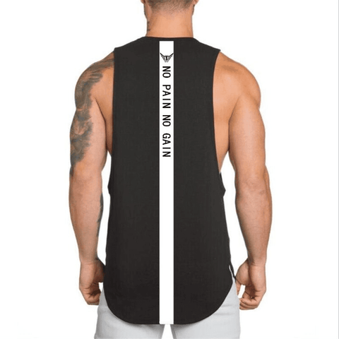 Image of Fitness Clothing Men's Summer Bodybuilding Tank Top