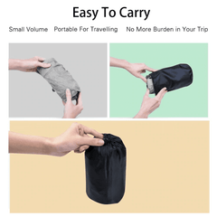Useful Inflatable Ottoman Portable Travel Foot Rest