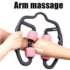 U Shape Trigger Point Massage Roller for Arm Leg Neck Muscle Tissue