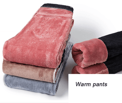 Women Warm Jean Pants