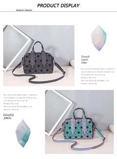 Luminous Geometric Women's Crossbody Shoulder Handbags