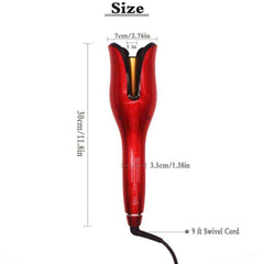 Multi Function Automatic Rose Shaped LCD Curling Iron