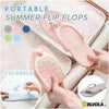 New Folding Travel Portable Slippers  Flip-Flops Beach Flat Sandals