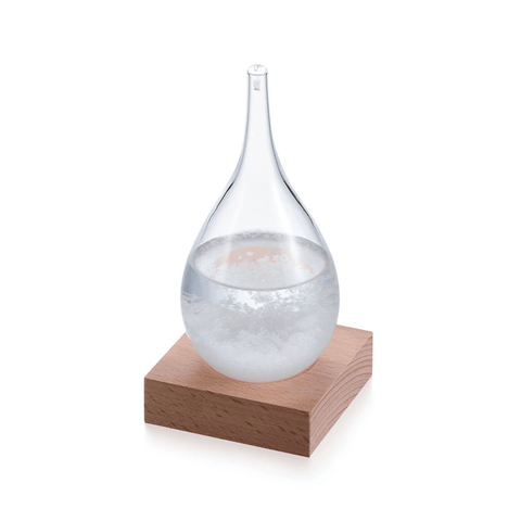 Image of Transparent Droplet Storm Forecast Predictor Monitor Bottle