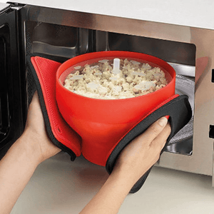 Silicone Collapsible Microwave Popcorn Maker